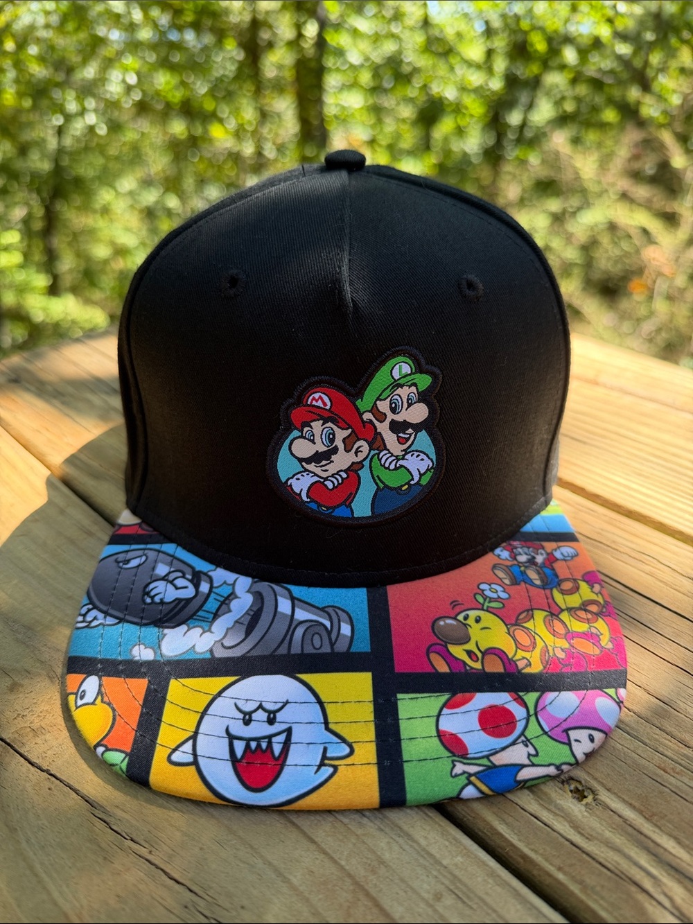 NWT SUPER MARIO BROTHERS SNAPBACK CAP Youth